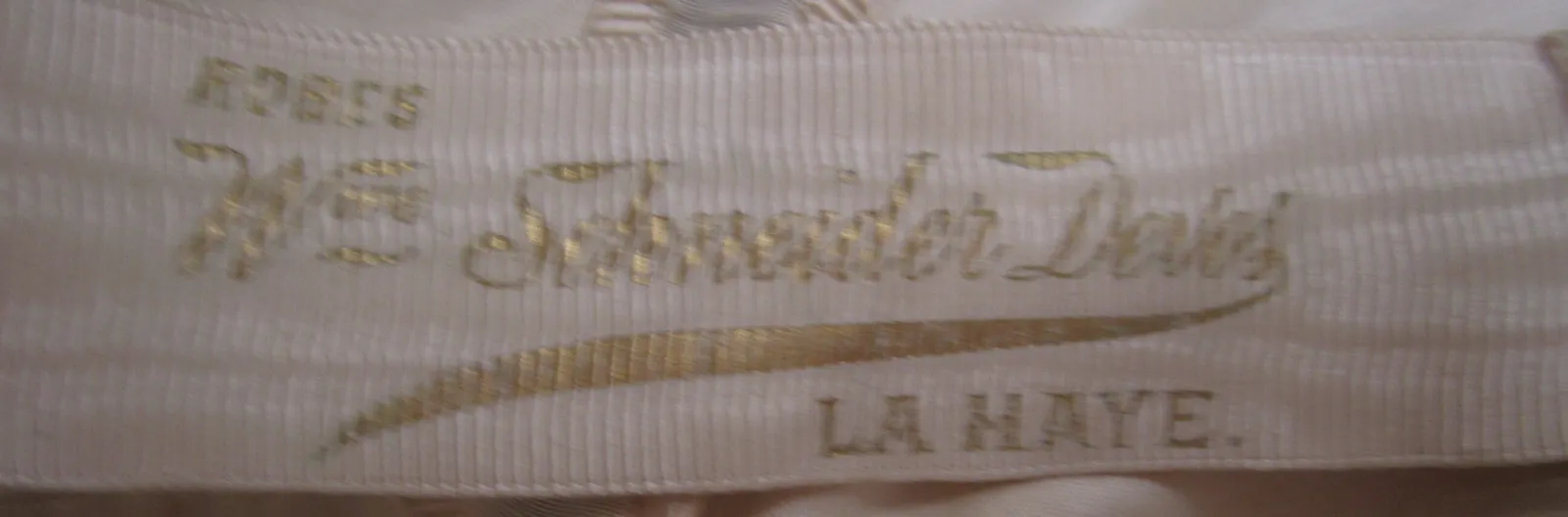 Label van Weduwe Schneider-de Vos