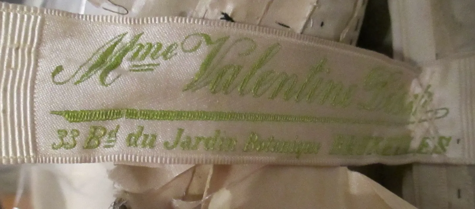 Label van Madame Valentine Désir