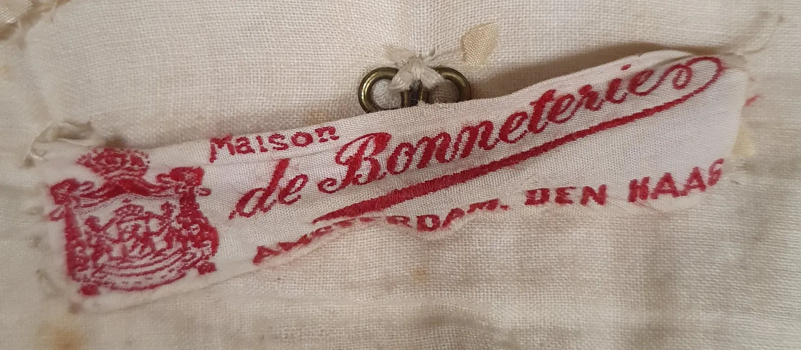 Label van Maison de Bonneterie