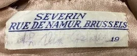 Label van Severin Frères