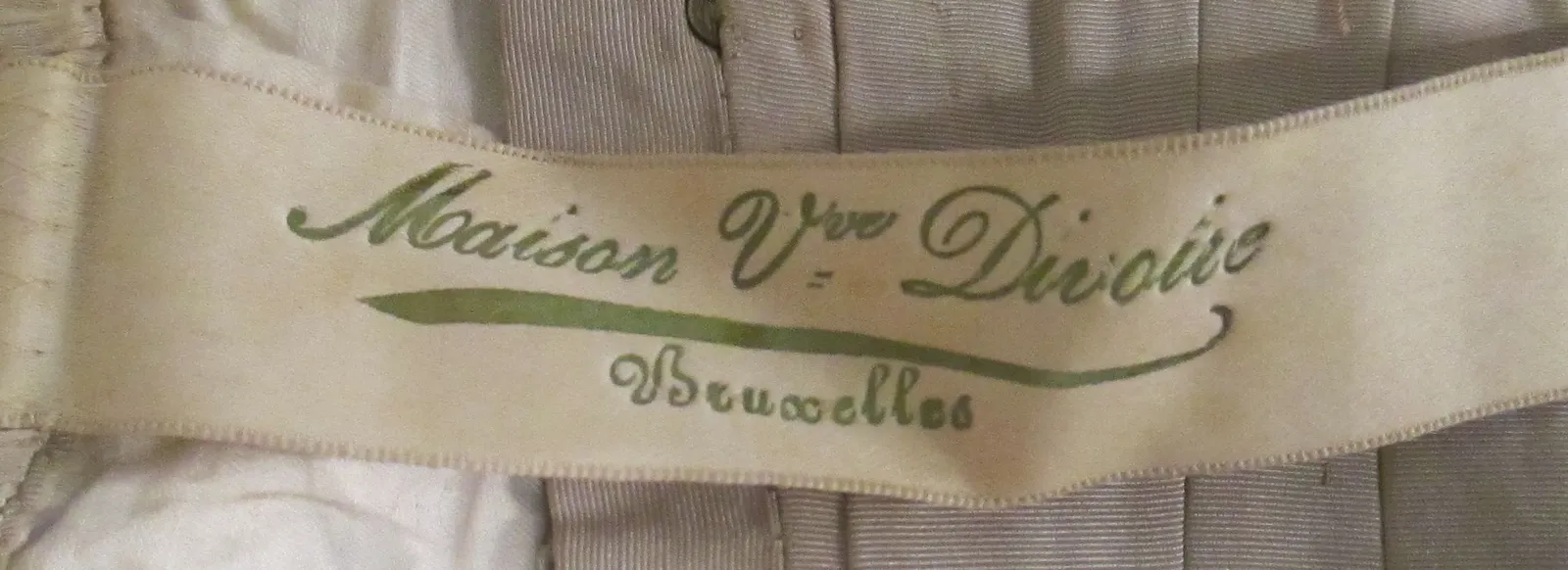 Label van Maison Veuve Divoire