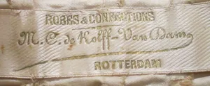 Label van M.C. de Kolff-Van Dam