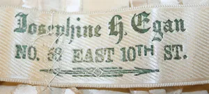 Label van Josephine H. Egan