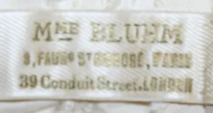 Label van Onbekend modehuis