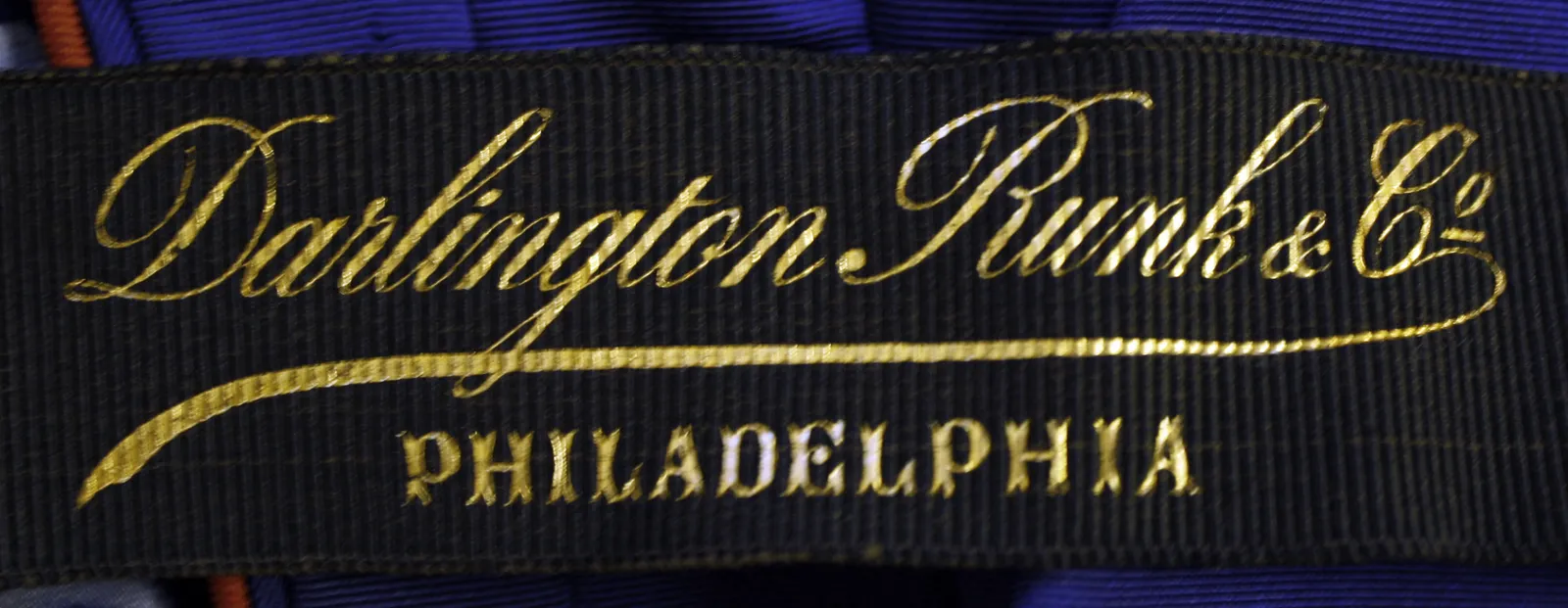 Label van Darlington, Runk & Co.
