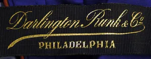 Label van Darlington, Runk & Co.