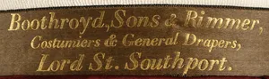 Label van Boothroyd, Sons & Rimmer