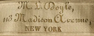 Label van M. L. Doyle