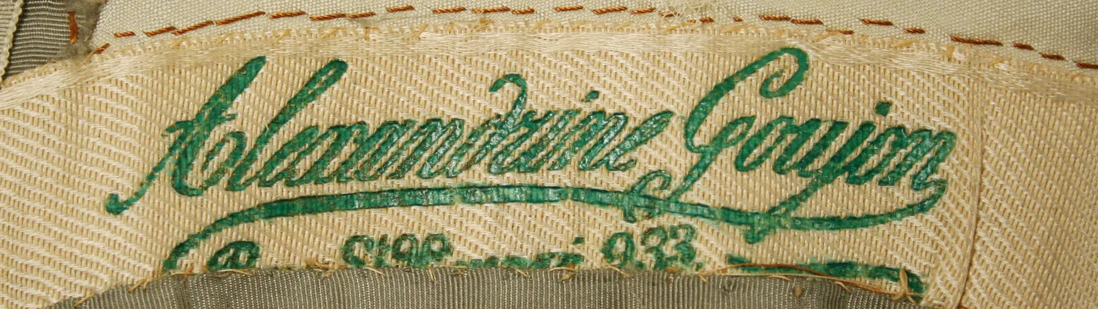 Label van Onbekend modehuis