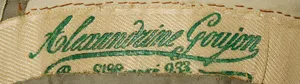 Label van Onbekend modehuis