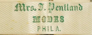 Label van Mrs. J. Pentland
