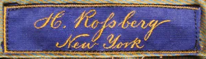 Label van Herman Rossberg