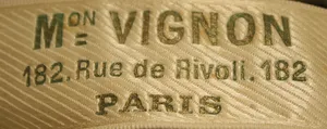Label van Maison Vignon