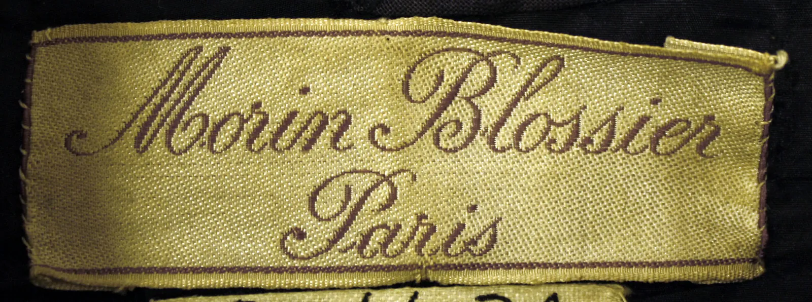 Label van Morin Blossier