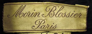 Label van Morin Blossier