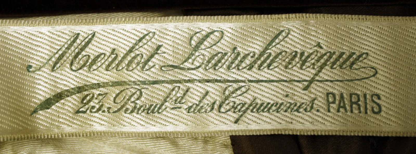 Label van Onbekend modehuis