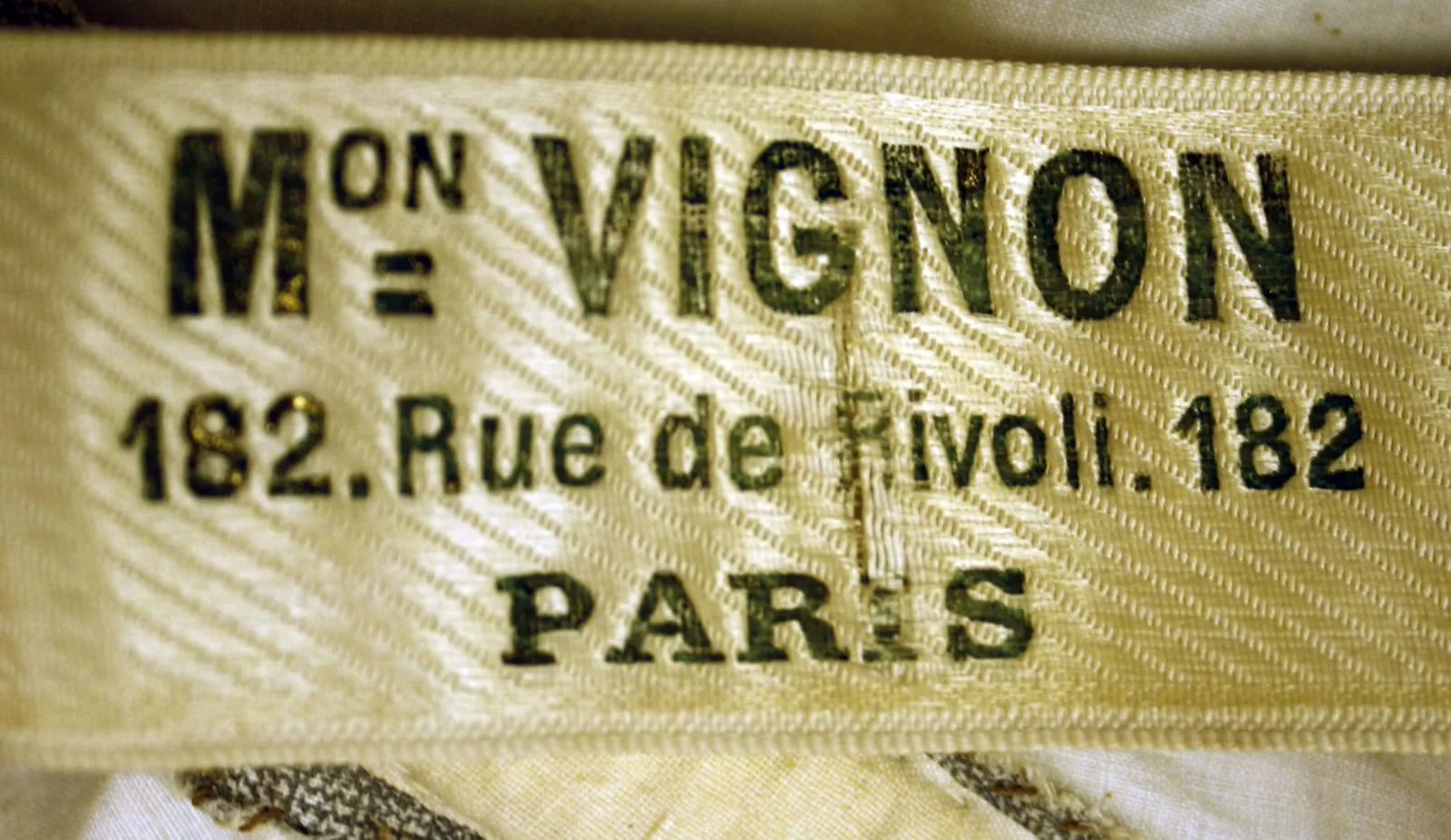 Label van Maison Vignon